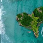 heart shaped island