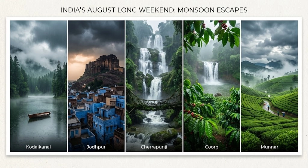 5 Perfect Destinations In India